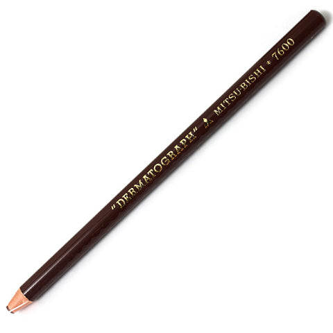 Lápis Dermatográfico  Marrom MitsuBishi 7600